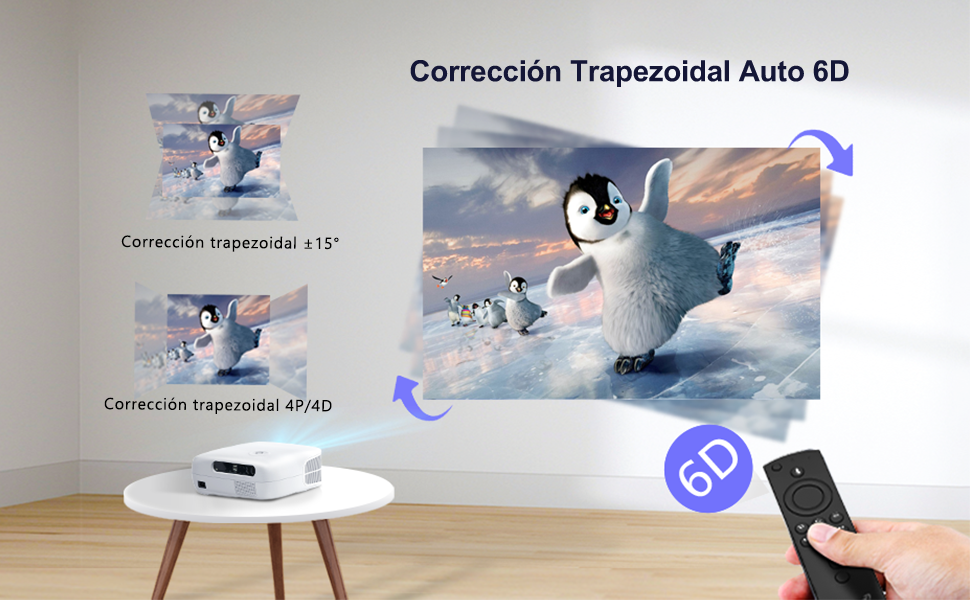 proyector wifi bluetooth full hd 1080p